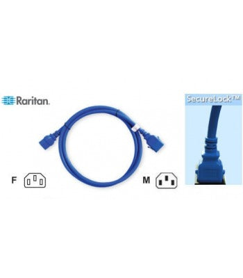 Raritan SLC14C15-1.5MK2-6PK SecureLock Locking Cable