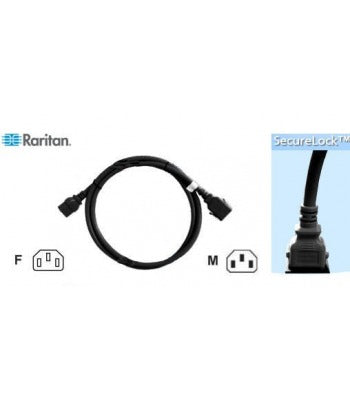 Raritan SLC14C15-2.5M-6PK SecureLock Locking Cable